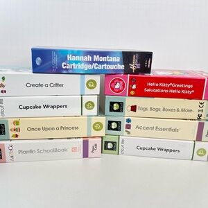 Cricut Cartridges (Lot or Individual) – Good Condition